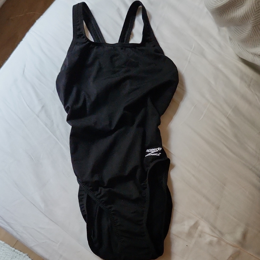 Speedo Women's Black One-Piece Swimsuit